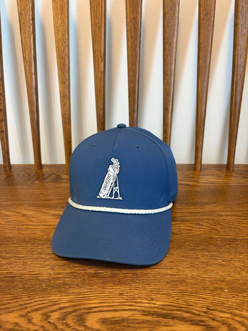 Richardson Style 258 Golf Disasters Tournament Hat Blue Rope Snapback